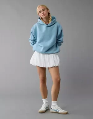 AE High-Waisted Smocked Bubble Skirt