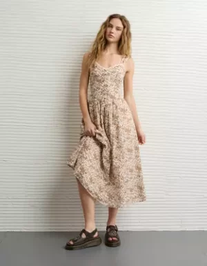 AE Sweetheart Corset Midi Dress
