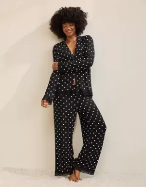 Aerie Real Soft? Rib Trouser PJ