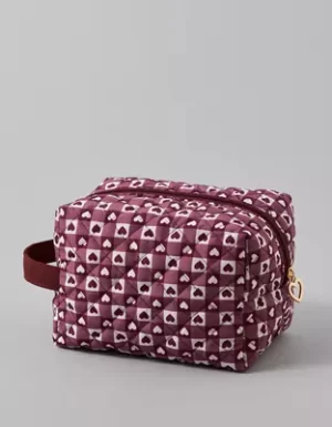 AE Quilted Cosmetic Bag