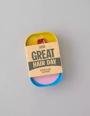 Tinned Goods Hair Tie Box