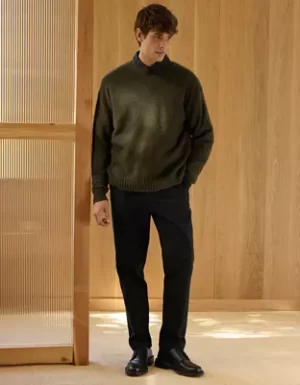AE77 Premium Alpaca-Blend Sweater