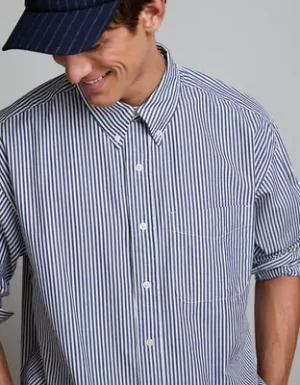 AE77 Premium Poplin Button-Up Shirt