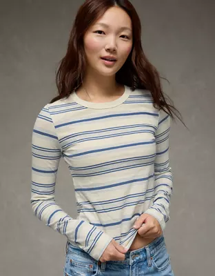 Retro Indigo Stripe