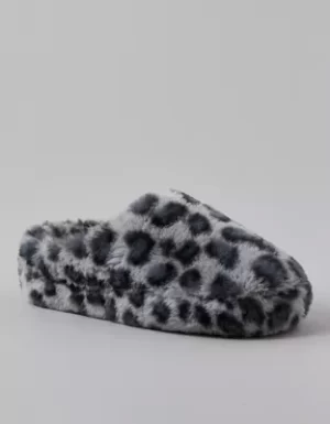 AE Leopard Slipper