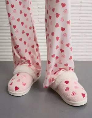 AE Candy Hearts Scuff Slipper