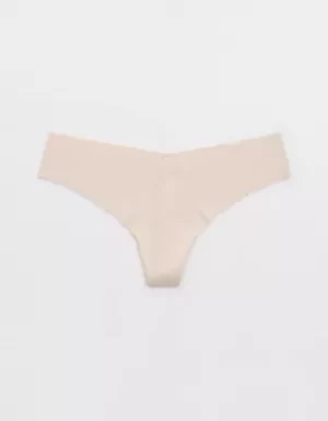 SMOOTHEZ No Show Thong Underwear